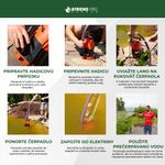 Pump Strend Pro Garden QDX5, 900W, dirty water, 20000 l/h, 10 m cable, with knife, for septic tank