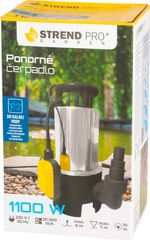Čerpadlo Strend Pro Garden NSPW1100-INOX3, kalové, 1100W, 20000 l/h, nerez, 10 m kábel,