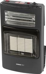 Ohrievač Strend Pro DA-201QAF 4,2kW + 1,2kW, + plynová hadica a regulátor plynu, 3v1, plynový, elektrický, s ventilátorom, skladací