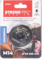 Matica na rýchloupínanie Strend Pro Premium, do uhlovej brúsky, prášková metalurgia