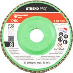 Kotúč Strend Pro Premium 115 x 22 mm, brúsny, P60, diamantový, lamelový