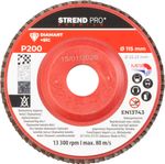 Kotúč Strend Pro Premium 115 x 22 mm, brúsny, P200, diamantový, lamelový