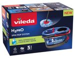 Takarító készlet Vileda H2Pro, forgó, mop, textil