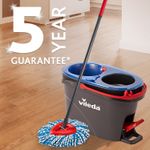 Cleaning Set Vileda H2Pro, rotary, fringed, mop