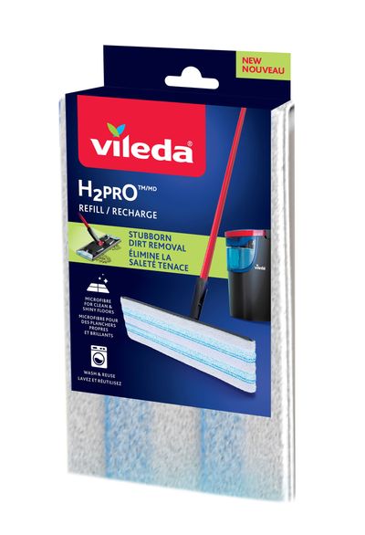 Mop head Vileda H2Pro, flat, replacement