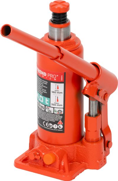 Zdvihák Strend Pro Premium, 04 tony, 180-350 mm, hydraulický
