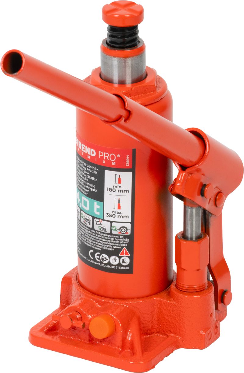 Zdvihák Strend Pro Premium, 04 tony, 180-350 mm, hydraulický