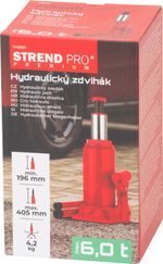 Strend Pro Premium Hydraulic Jack, 0.6 ton, 196-405 mm