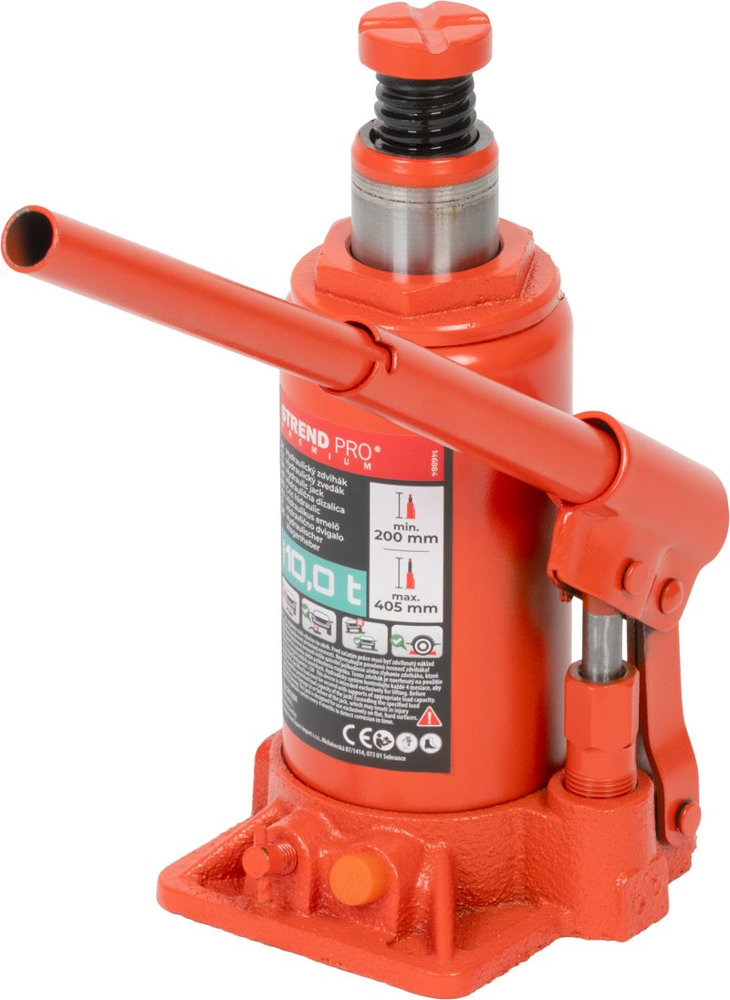 Zdvihák Strend Pro Premium, 10 ton, 200-405 mm, hydraulický