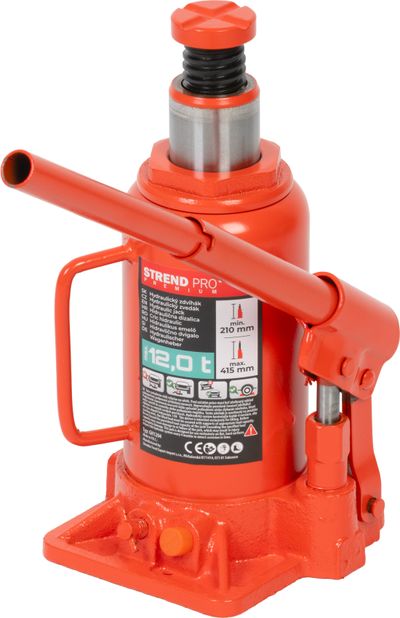 Zdvihák Strend Pro Premium, 12 ton, 210-415 mm, hydraulický