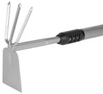 Hand Hoe Strend Pro Herrison 615F, flat-three prong, Telescopic 105