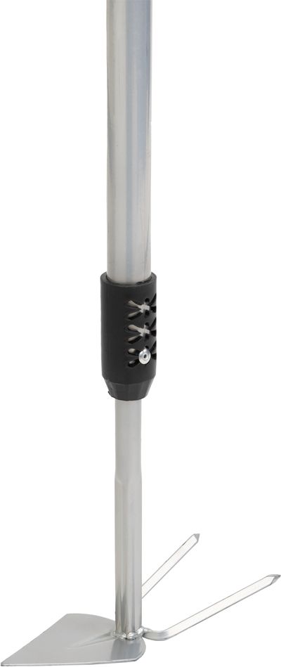 Telescopic hoe pointed-2 teeth