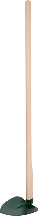 Hoe FED 206/1200, heart-shaped, large, 550 g, wooden handle