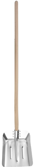 Shovel KOVO.WH Alu, small, 280 mm, aluminum, with wooden handle