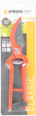 Shears Strend Pro P8105, 230 mm, garden, for branches, Softdipp red