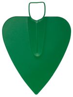 Forged hoe, heart-shaped