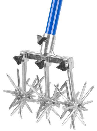 Kultivátor YardWorks CU-902, 3-soros, nyéllel 120 cm