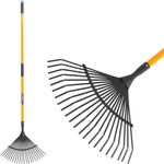Leaf Rake Strend Pro LR002AF, 22-tine, fan, 1500 mm fiberglass handle