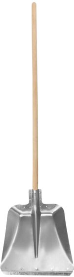 Shovel Extra strong S805-5WH ALU, for snow, with wooden handle