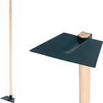 Hoe G284A-WH, flat, wooden handle