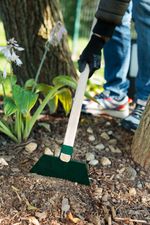 Hoe G284A-WH, flat, wooden handle