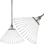Levélgereblye Strend Pro R116-95, 15 lamellás, legyező, 950 g, fém nyél
