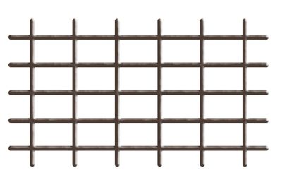 Garden Trellis 145x42,5 cm, 4/4,7 mm, brown