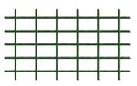 Mriežka Garden MEK6 145x72,5 cm, 4/4,7 mm, PVC/oceľ, oporná na kvety, zelená, záhradnícka