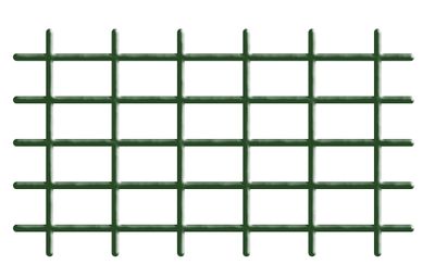 Garden Trellis 145x72,5 cm, 4/4,7 mm, green