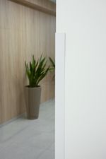 Bar Strend Pro CS147, Alu 1500x40x0.8 mm, white, 0.8 mm, corner