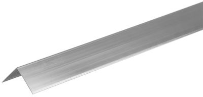 Bar Strend Pro CS147, Alu 1500x40x0.8 mm, silver glossy, 0.8 mm, corner