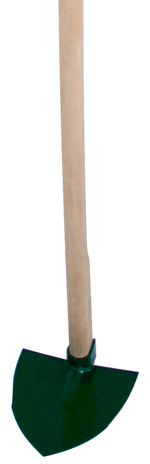 Hoe H202/1200, pointed, medium, 500 g, wooden handle
