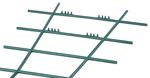 Trellis Strend Pro GreenGarden, supporting for flowers and plants, gardening, green, PP, pack. 2pcs