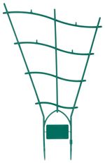 Trellis Strend Pro GreenGarden, for flowers and plants, gardening, green, PP, pack of 3 pcs