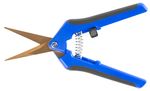 Shears Strend Pro Premium, manual, garden, for plants and flowers, titanium, pruning, blue