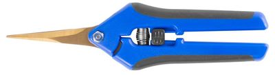Shears Strend Pro Premium, manual, garden, for plants and flowers, titanium, pruning, blue