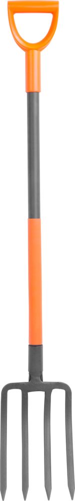 Fork Strend Pro, 4-tine, D-handle, 120 cm