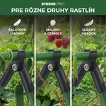 Connector Strend Pro, plastic, A-type, for garden support rods, 20 mm, pack of 4 pcs