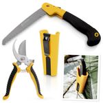 Set Strend Pro, garden branch shears, saw, case, 3-piece set