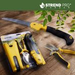 Set Strend Pro, garden branch shears, saw, case, 3-piece set