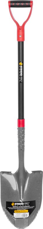 Ásó Strend Pro Garden ErgoBULL, hegyes, üvegszálas D-nyéllel 1150 mm