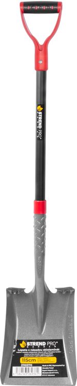 Lapát Strend Pro Garden ErgoBULL, üvegszálas nyél, D 1150 mm