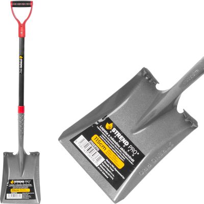 Shovel Strend Pro Premium ErgoBULL, fiberglass handle D, 1150 mm