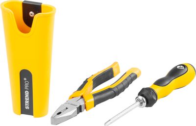 Screwdriver Set Strend Pro, combination pliers, case, 3-piece set