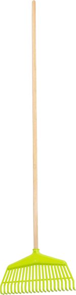 Leaf Rake R142, Swedish, 22-tine, plastic, 150 cm handle