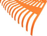 Leaf Rake Strend Pro R144, plastic, 23-tine, plastic, 125 cm handle