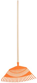 Levélgereblye Strend Pro R144, műanyag, 23 fogú, műanyag, 125 cm nyél