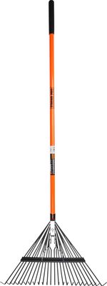 Levélgereblye Strend Pro, 24 fogú, 58 cm, legyező, 120 cm üvegszálas nyél