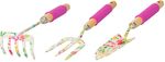 Tool Set Strend Pro, gardening, 3-piece, flower print, Ladies line