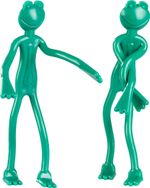 Plant tie Strend Pro, for plants, frog, 13.5 cm, plastic, pack of 2 pcs